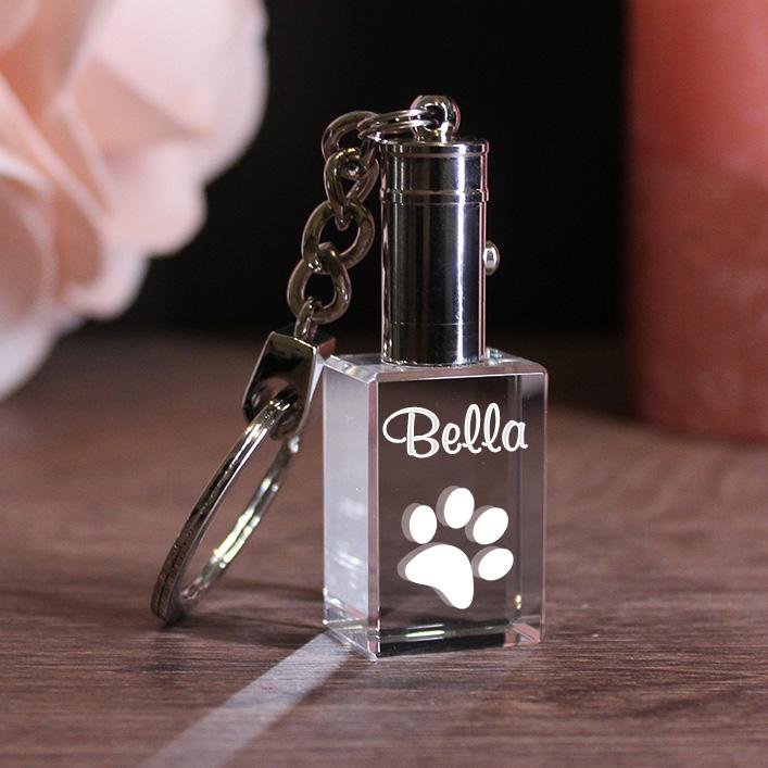 LovePets 2D Schlüsselanhänger Pfotenabdruck